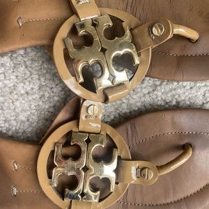 Tory Burch Gold Plated Sandals